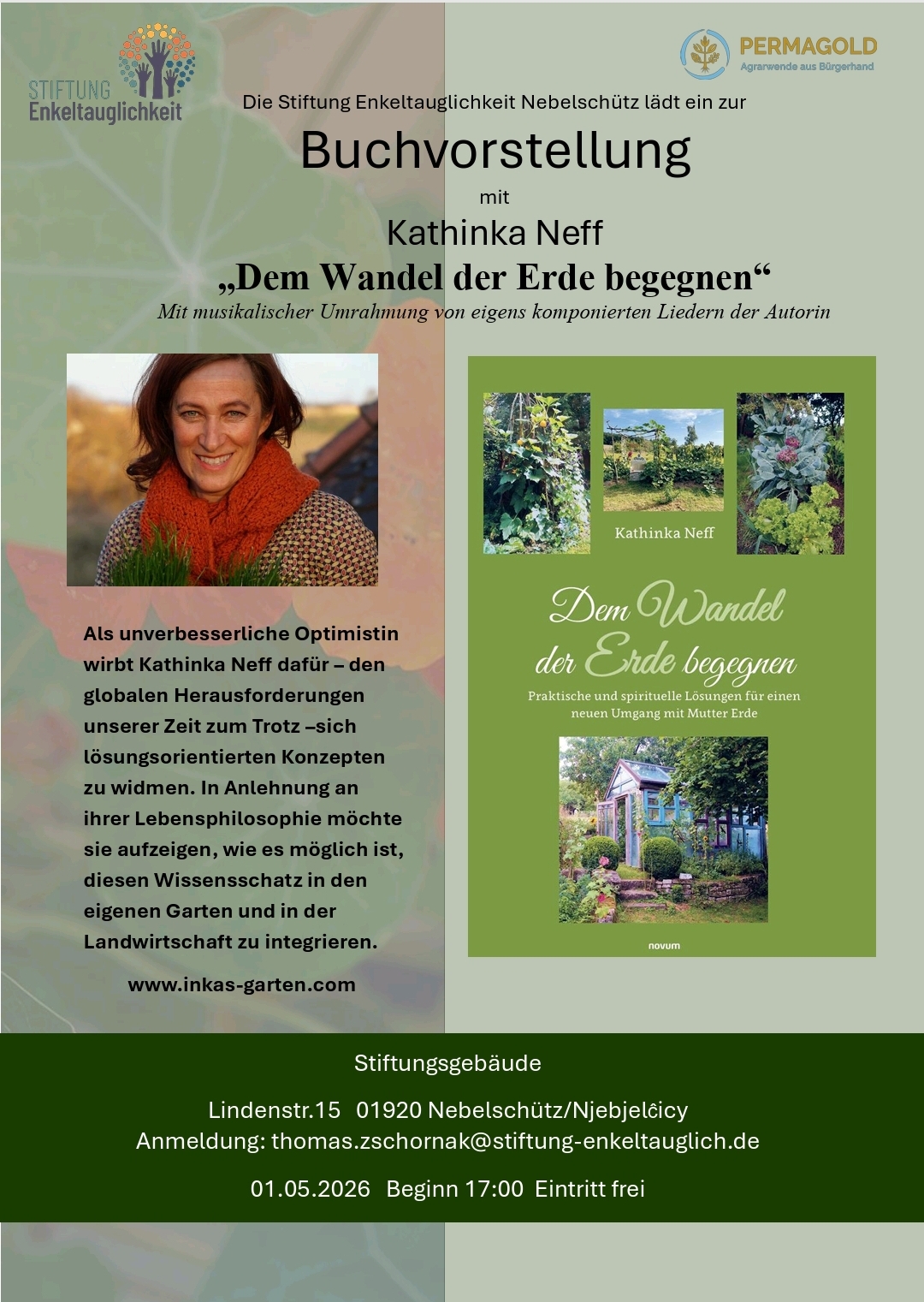 2026 05 01 Lesung Stiftung Enkeltauglichkeit