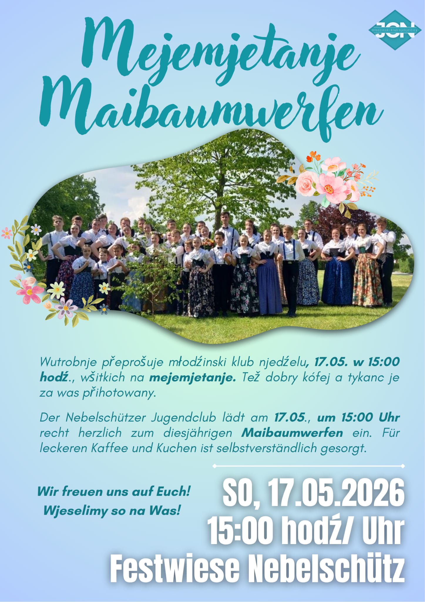 2026 05 17 Maibaumwerfen Nebelschütz