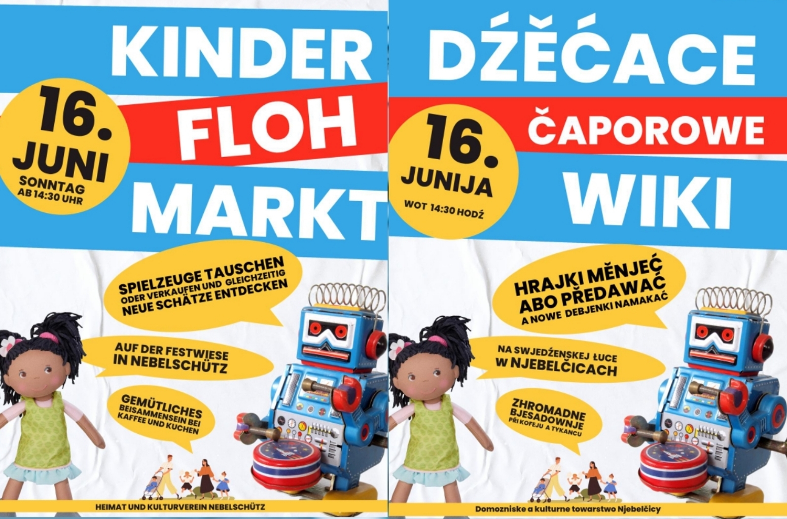2024 06 16 Flohmarkt Flyer Zweisprachig2