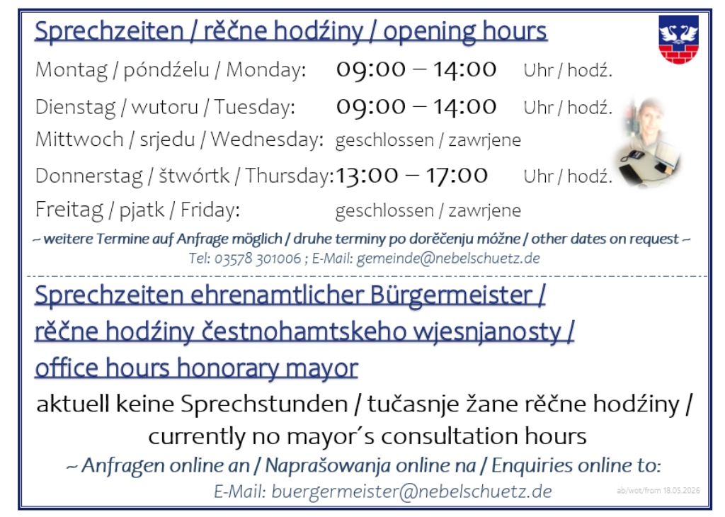&Ouml;ffnungszeiten